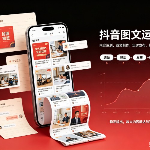 蒸湘抖音图文代运营服务